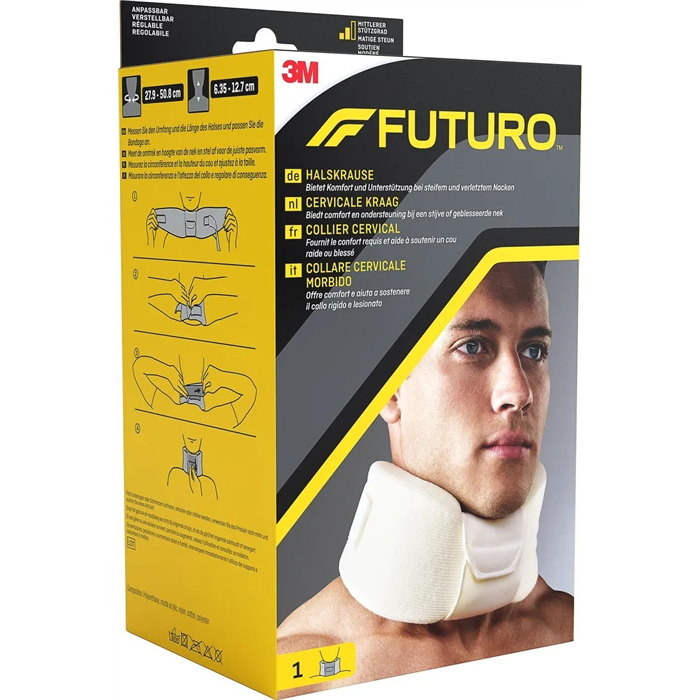 Futuro Collier Cervical Ajustable, 27.9 – 50.8 cm