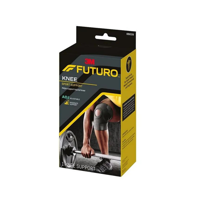 Futuro Sport Genouillère stabilisatrice ajustable, noir