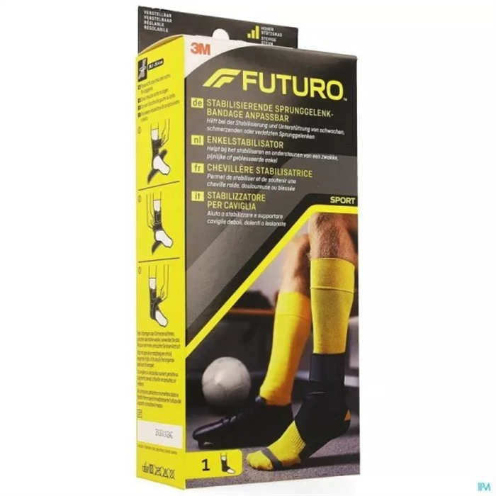 [46645DABI] Futuro Sport Chevillère ajustable. taille unique, noir
