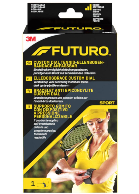 FUTURO SPORT CUSTOM DIAL _x000D_
BANDAGE AJUSTABLE COUDE