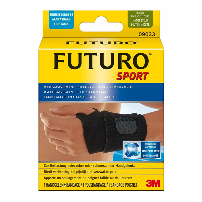 Futuro Bandage de poignet sport ajustable noir