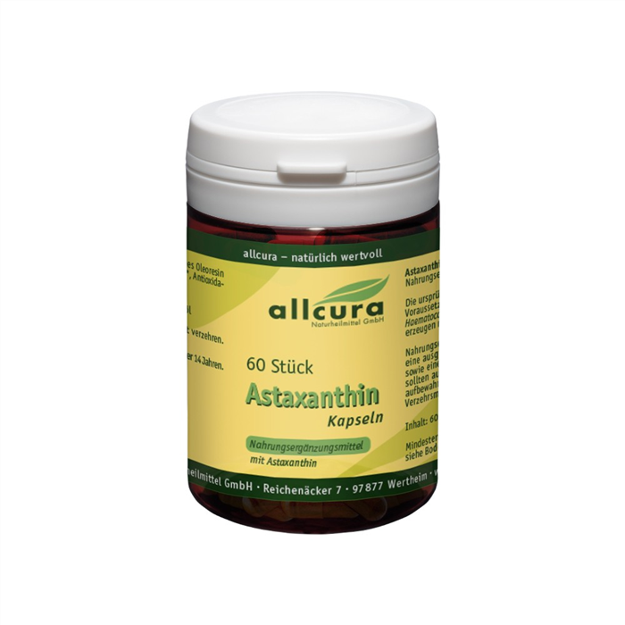 Astaxanthine naturelle, 60 pièces