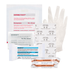 [0307116] Kit d’exercice premiers secours module 2 pour participants au cours, selon DGUV 304-001