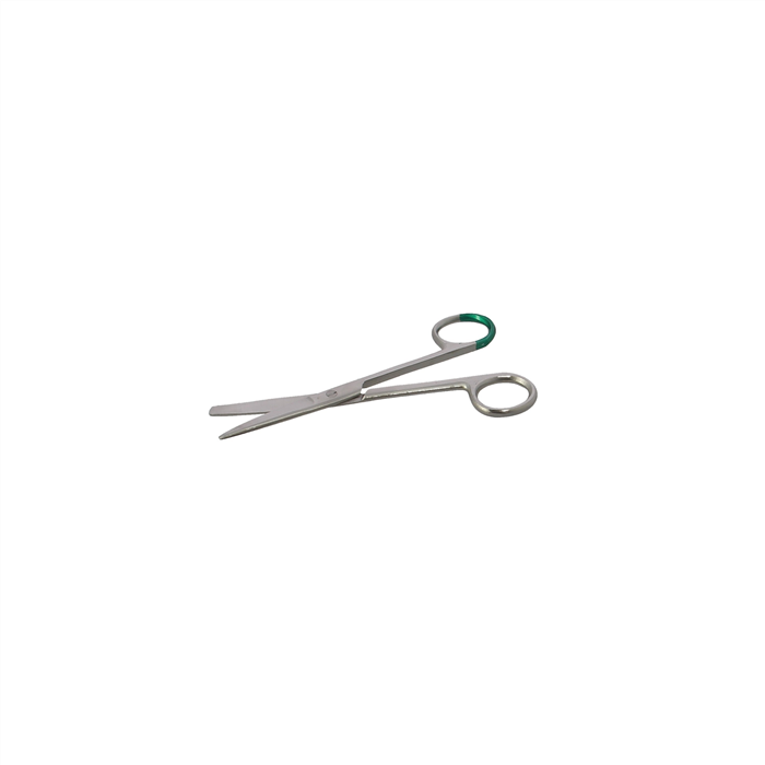 Ciseaux inox Dauphin droits, 14 cm avec capuchon