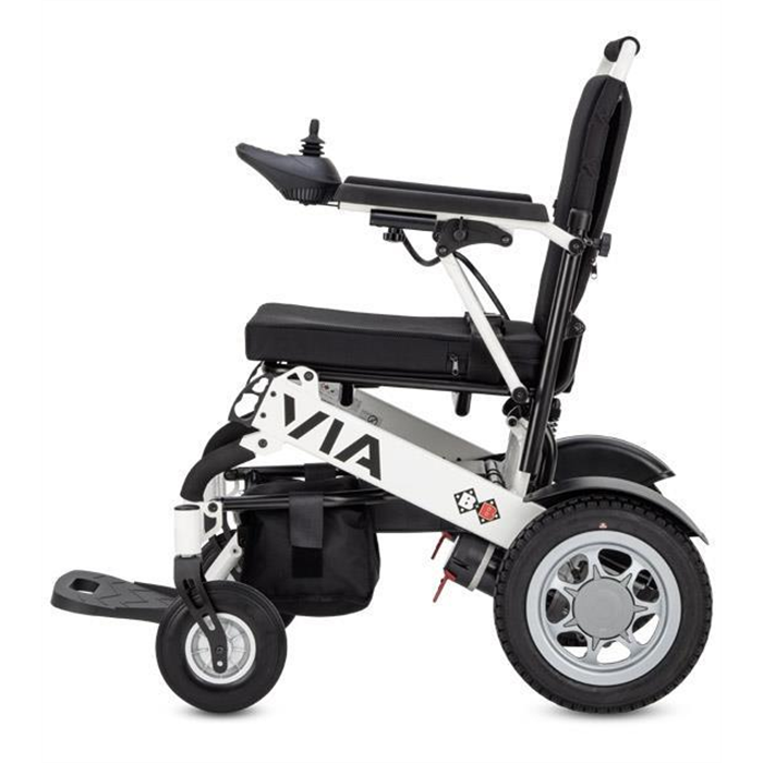 [VIA] Fauteuil roulant électrique Via, 6 km/h, pliable, charge 120 kg, poids propre 36 kg