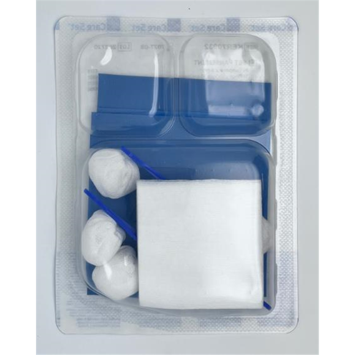 [KER70932] Set de pansement Nr 2 5 Tampons, 5 Compr 7.5x7.5, 1 Pince, 1 Champ