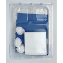 Set de pansement Nr 2 5 Tampons, 5 Compr 7.5x7.5, 1 Pince, 1 Champ