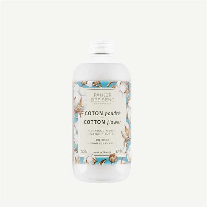 [AMB50028] Recharge diffuseur et parfum d'ambiance - Coton Poudré, 250 ml