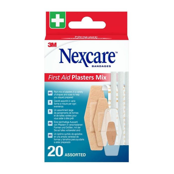 Nexcare First Aid, Assortiment de pansements 20 pièces