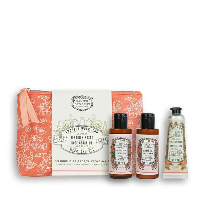 Trousse de week-end - Géranium Rosa