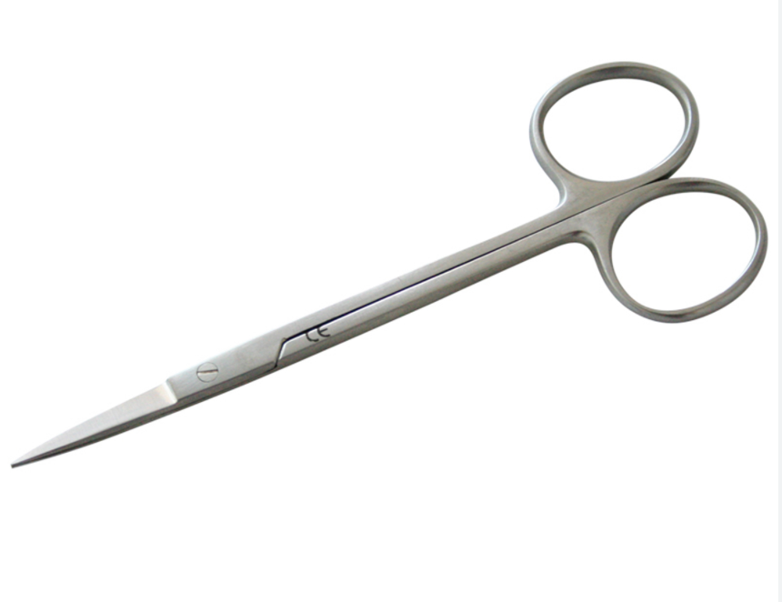 Ciseaux à fil IRIS, standard, droits, 11,5 cm, pointu/pointu, qualité standard