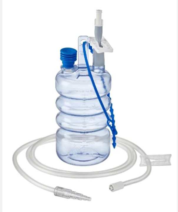[55223401] Drainobag-300V avec tuyau de raccordement Luer-Lock en PVC