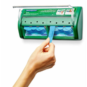 Distributeur automatique de pansements bleus détectables