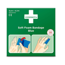 Pansement Autoadhésif Bleu, 6 cm x 4,5 m