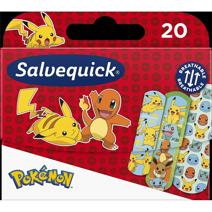 [51030345 FIRS] Pansements Pokémon kids,_x000D_
20 pièces