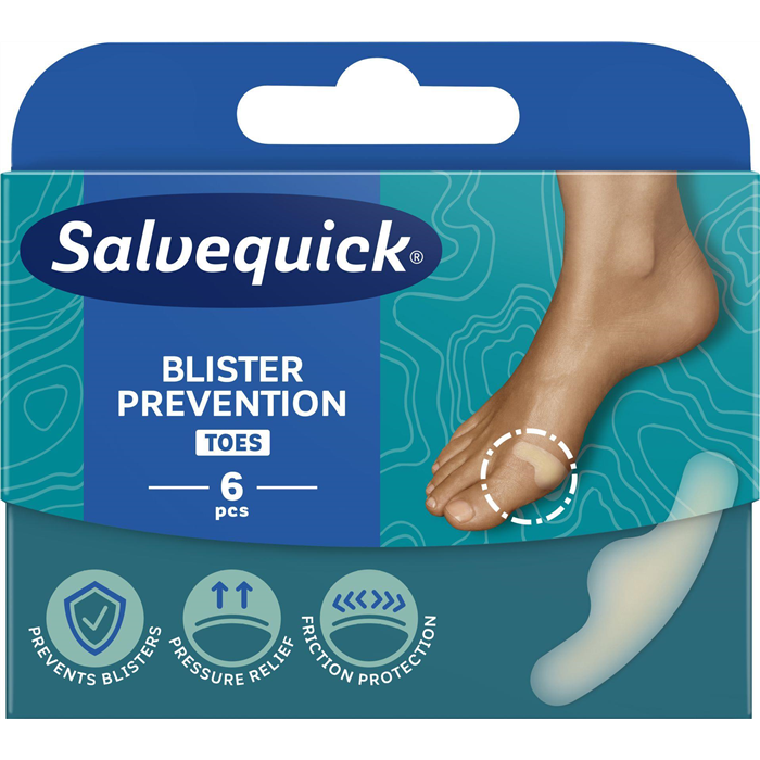 [602237 FIRS] Blister prevention orteils, 6 pièces
