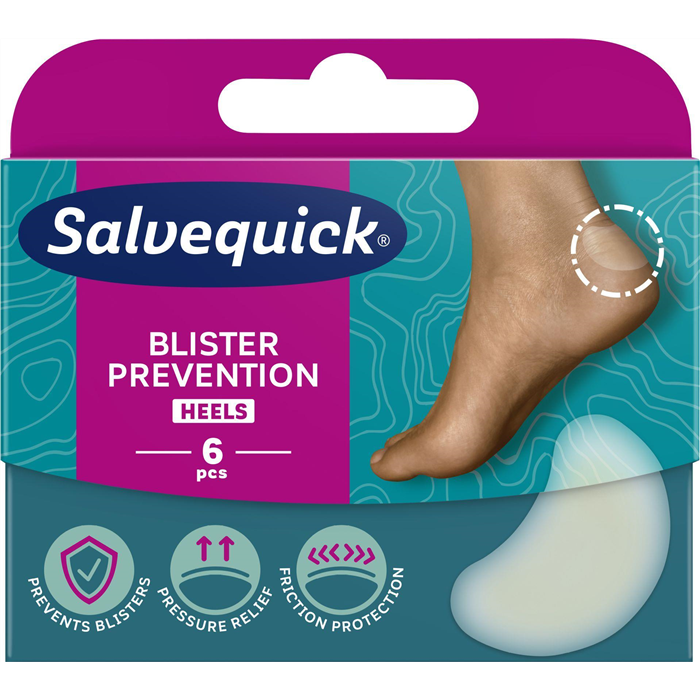 [51030136 FIRS] Blister Prevention Heels, 6 pièces
