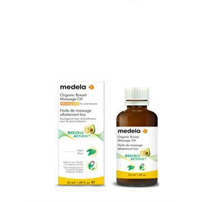 [101044944] Huile de massage Allaitement, Bio, 50 ml_x000D_
(Medela Huile de Massage Seins 50ml)
