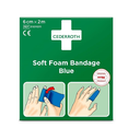 Pansement Autoadhésif Bleu Cederroth 6 cm x 2 m