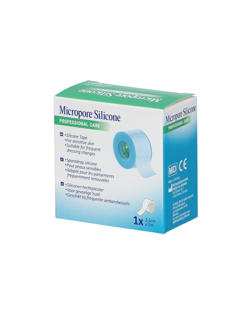 Micropore Silicone sparadrap chirurgical_x000D_
2,5 cm x 5m