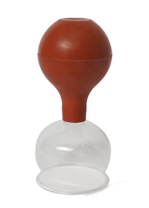 Ventouse de massage taille 3 avec olive et poire, diamètre 4,4 cm
