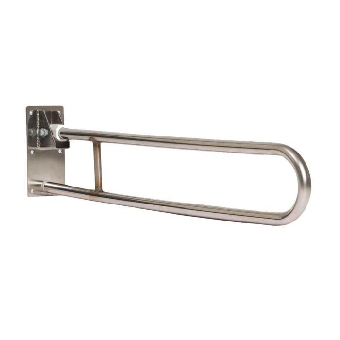 [78083200] Poignée rabattable de support, 60 cm, en acier inoxydable, poli