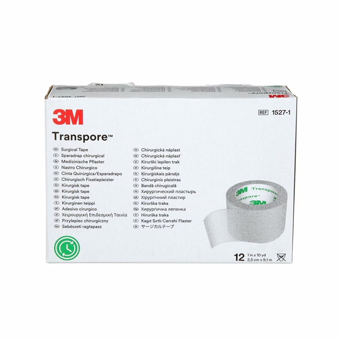 [1527-1] Sparadrap chirurgical Transpore 2,5cm x 9,1 m