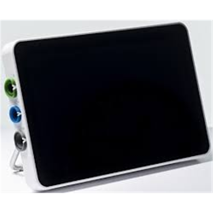 aview 2 advance Monitor nouvelle génération avec connecteurs vert-bleu-gris, unité portable d'affichage et de traitement HD