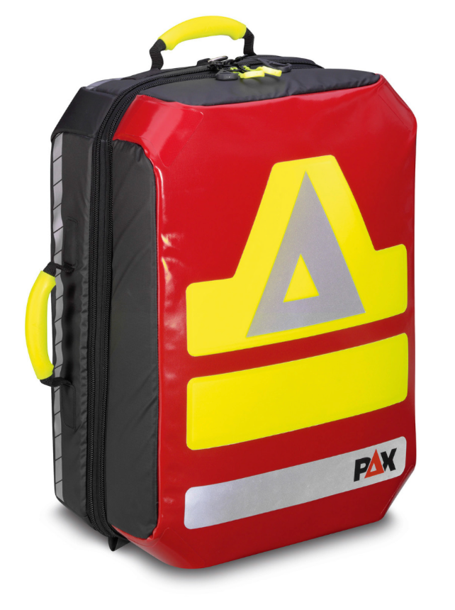 [04221.60] Sac accessoires PAX XXL rouge/noir pour boîtier patient