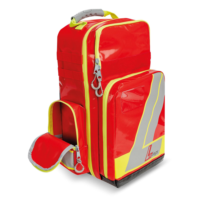 [0406605] Lifebag L rouge, 2 poches avant, 2 poches latérales, incl. 5 poches intérieures