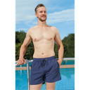 Short de bain pour hommes, bleu, taille 10, 
_x000D_
avec nouveau slip de sécurité cousu