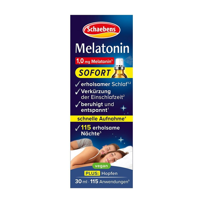 [28905 SCAE] Spray mélatonine immédiate Schaebens, 30 ml