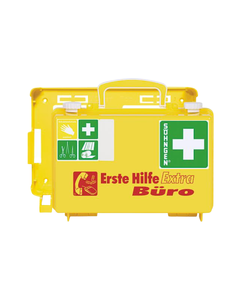 [0301153] Coffret de premiers secours MT-CD vide, jaune, 400 x 300 x 150 mm