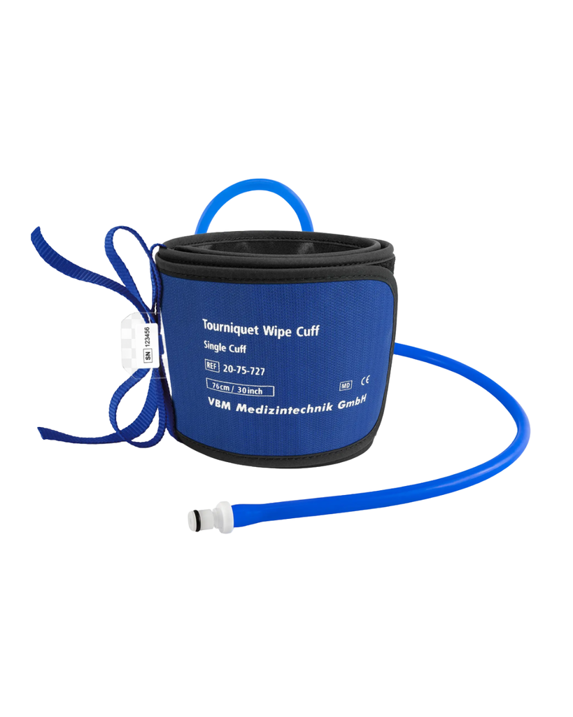 Brassard garrot Tourniquet-Wipe Cuff, réutilisable par désinfection manuelle, taille 86 x 12 cm