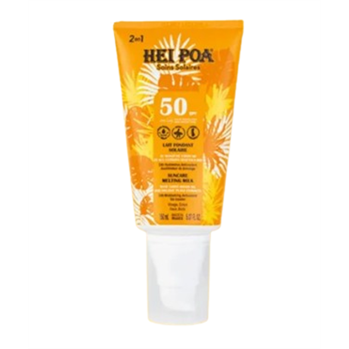 [4617-197] Hei Poa lait fondant, V&C SPF 50, 150 ml