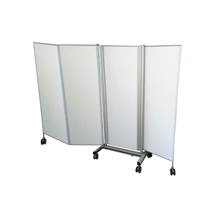 [315.26] Paravent mobile de pied de lit Ht. 155 cm - 4 panneaux