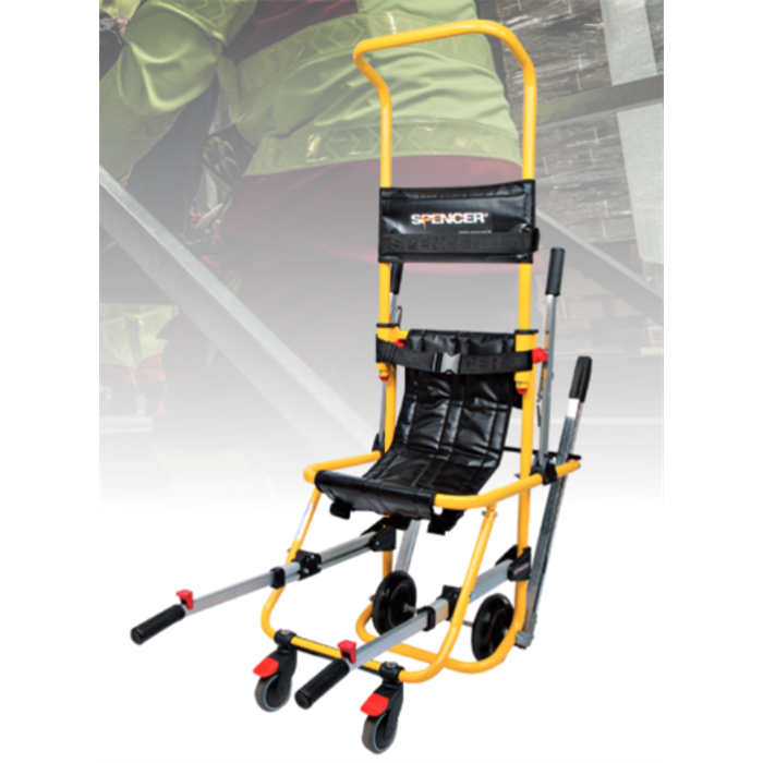 [6001078] Chaise de transport et d’évacuation Pro Skid-E, max. 150 kg, 1580 x 900 x 530 mm