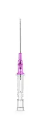 Introcan Safety 2 W PUR M 20G x 25 mm-EU, rose, sans latex, PVC ni DEHP
