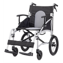 Fauteuil roulant de voyage Vida 13, max 100 kg, pliable, dossier rabattable à moitié, poids 10,2 kg
