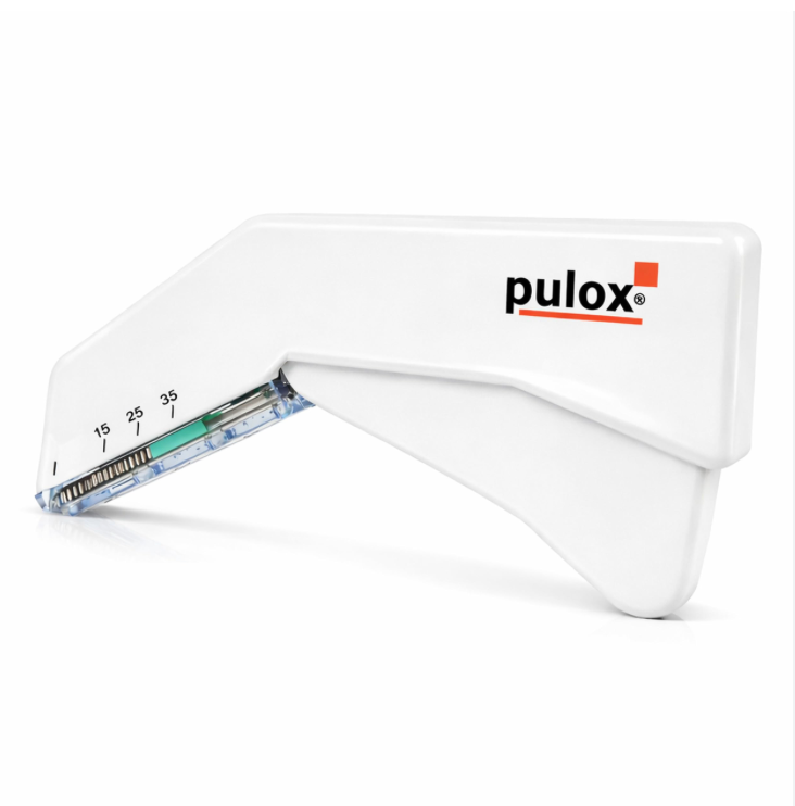 Agrafeuse cutanée jetable Pulox, stérile, avec 35 agrafes