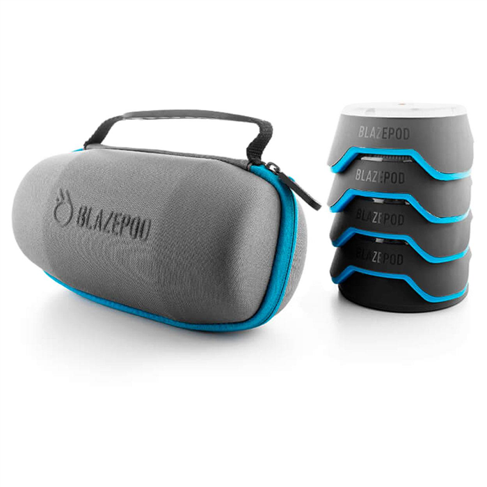 BlazePod Kit standard d'entraînement des réflexes et des réactions  4 Pods inkl. Case