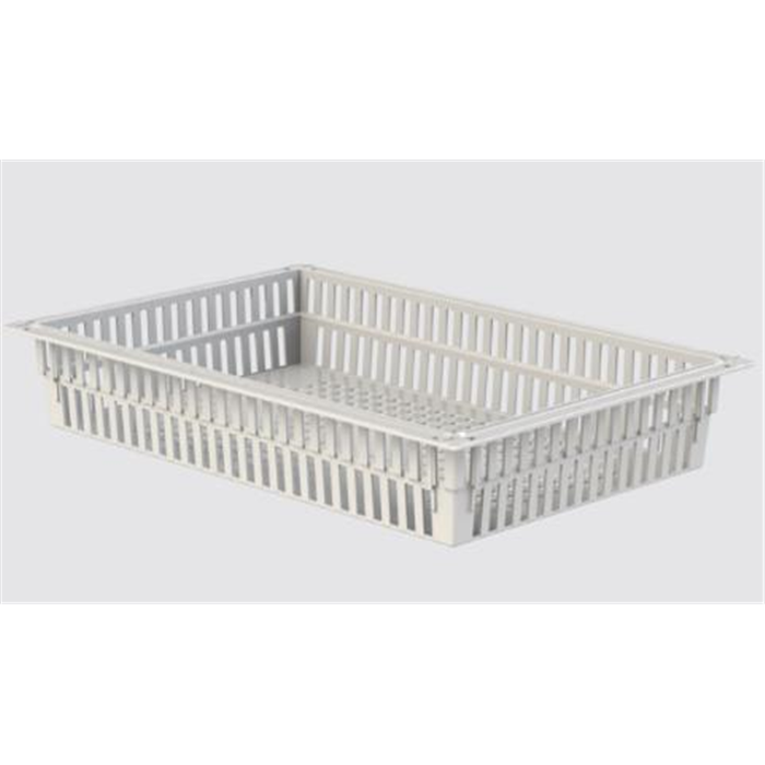 [7012100] Module H+H FlexModul ABS 600 x 400 x 100 mm ISO, fond fermé, gris