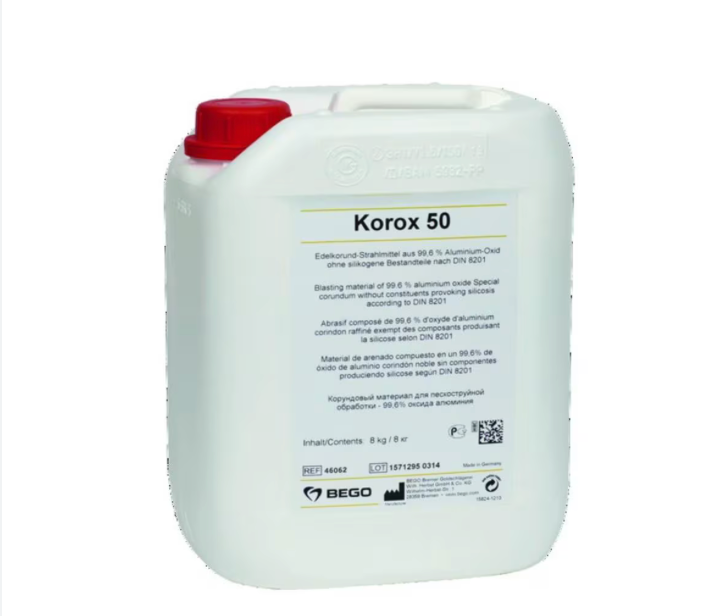 [54298] Korox 50, matériau de sablage au corindon, 20 kg