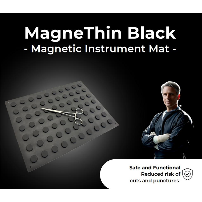 Magnethin tapis emant noir 300x400mm
