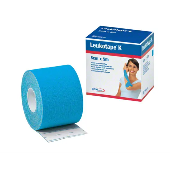 [7297824] Leukotape K 5 cm x 5 m, bleu clair