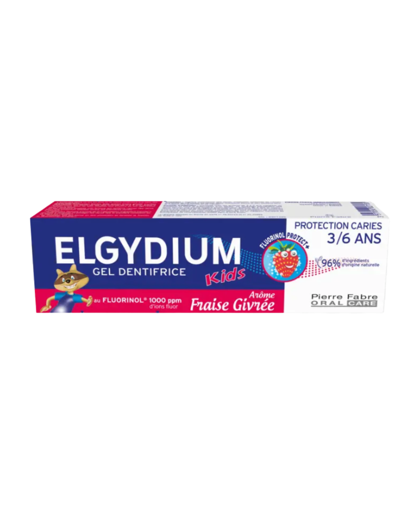 [197484] Elgydium Kids Denti Fraise Givree 50 ml NF