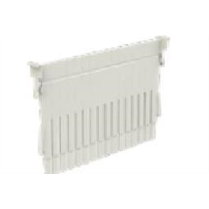[7811305] Séparateur ISO en ABS gris 400 × 200 mm, avec effet ClipOn pour fixation dans le module, compatible avec H+H FlexModul® (réf. 7014200, 7024200, 7012200, 7022200)