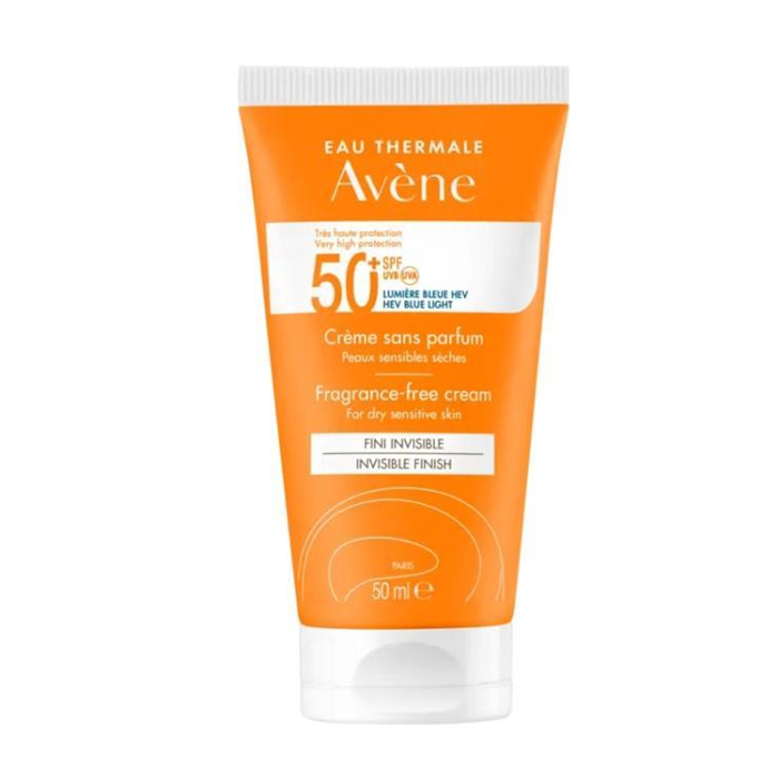 Avène crème SPF 50+, sans parfum 50 ml