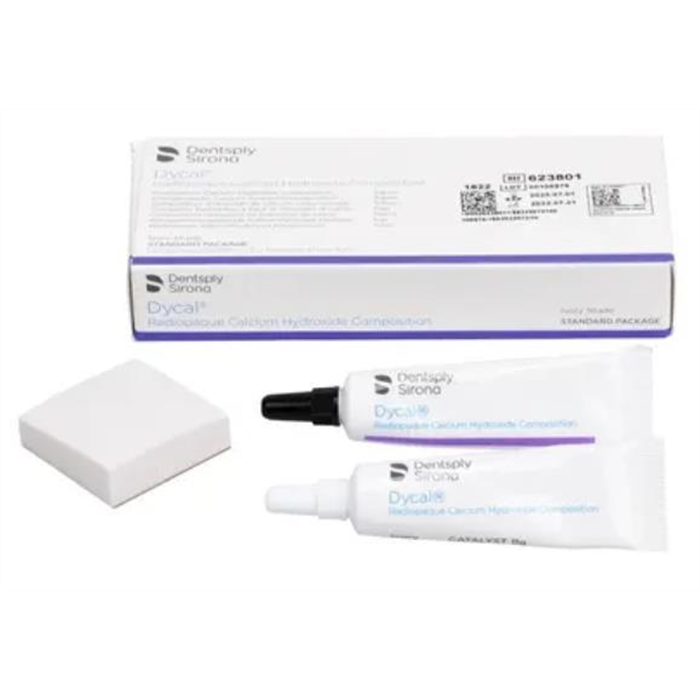 Dycal pack avec pâte de base de 13 g et pâte Catalysatrice 11 g en tubes couleur ivoire,  61105501