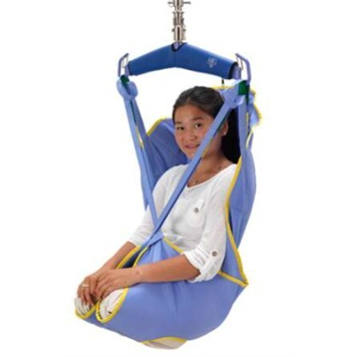 [MLA7000-XL-L1] Harnais Hamac boucles pers. amputée- Taille XL - Bleu - Max. 227 kg
